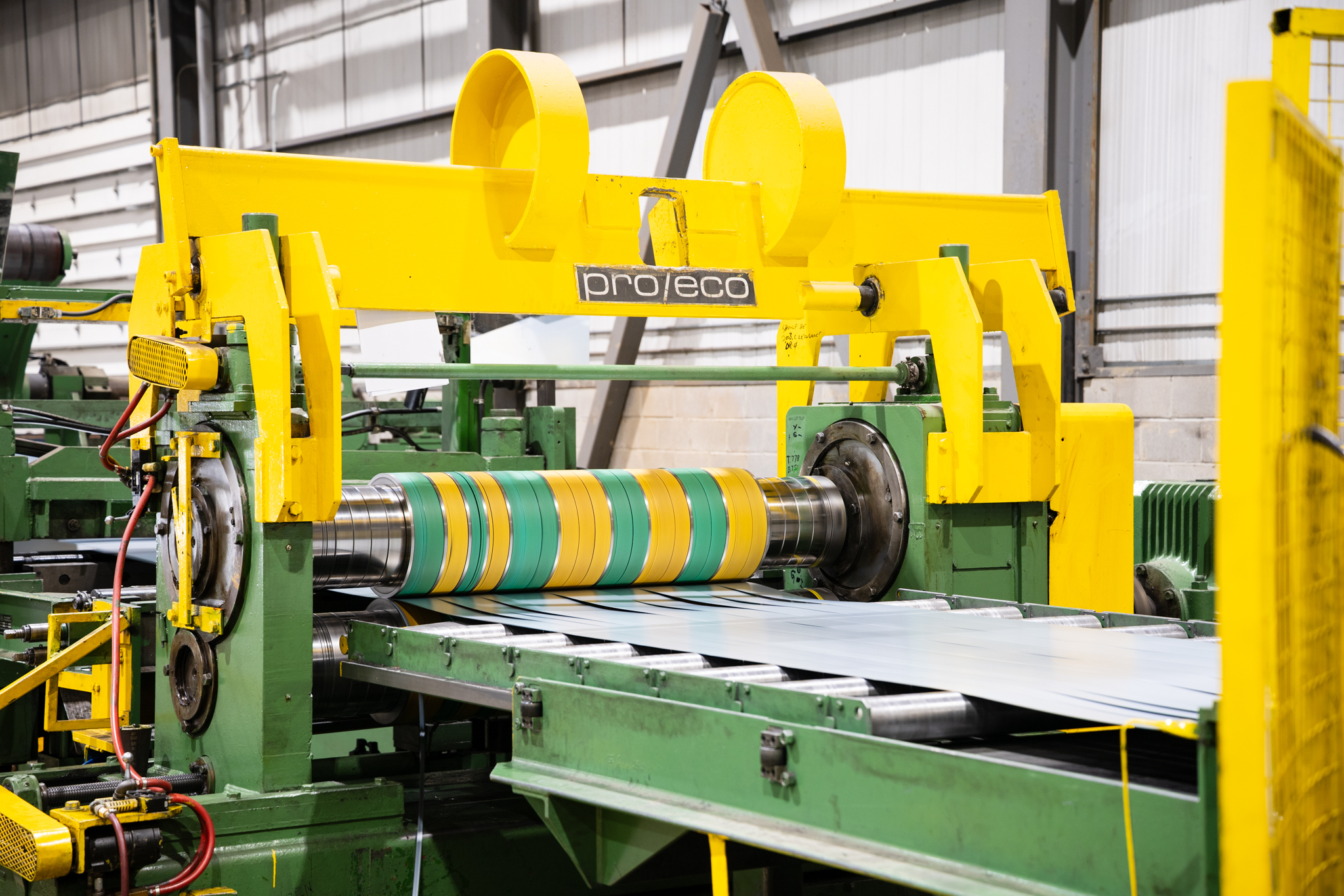 Slitting operation